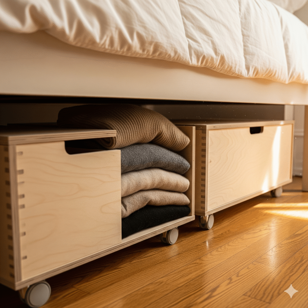 Best Under Bed Storage Containers with Wheels