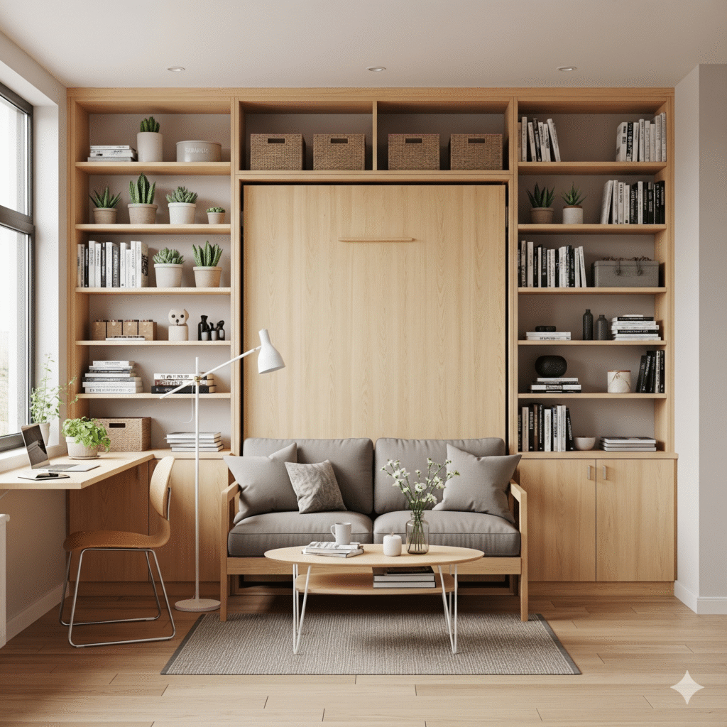 DIY Murphy Bed Kit for a Tiny House