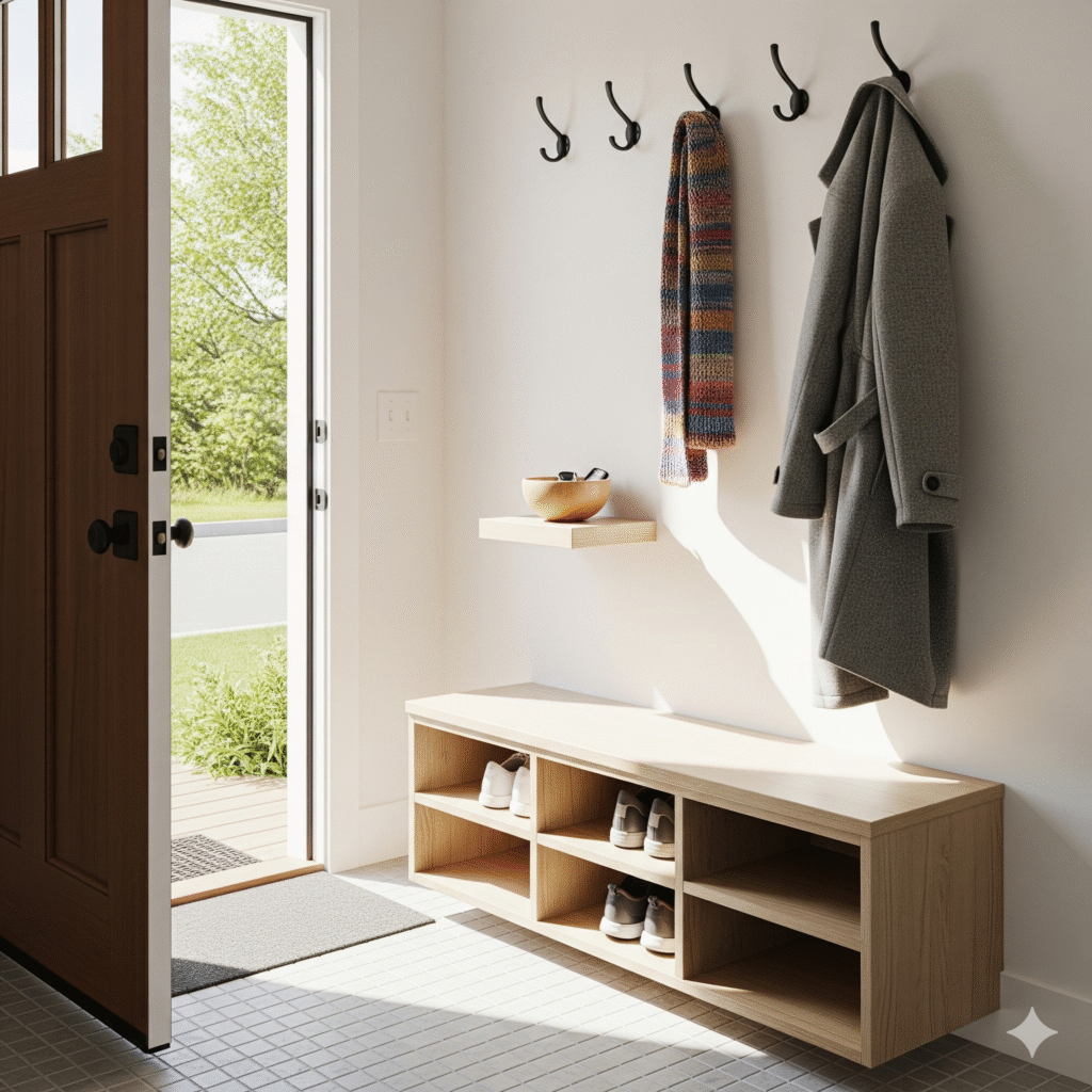 How to Create an Entryway in a Small Apartment