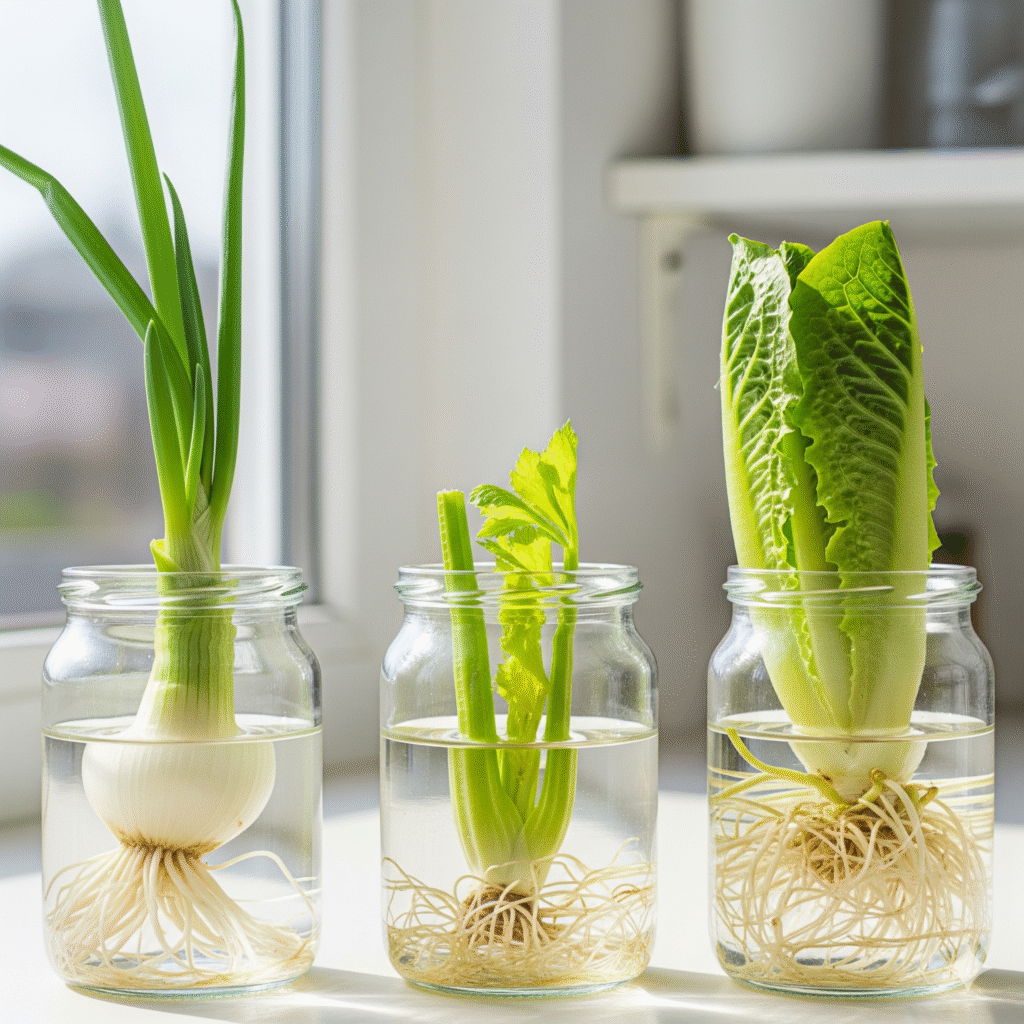 Vegetables You Can Regrow in Water on Your Windowsill