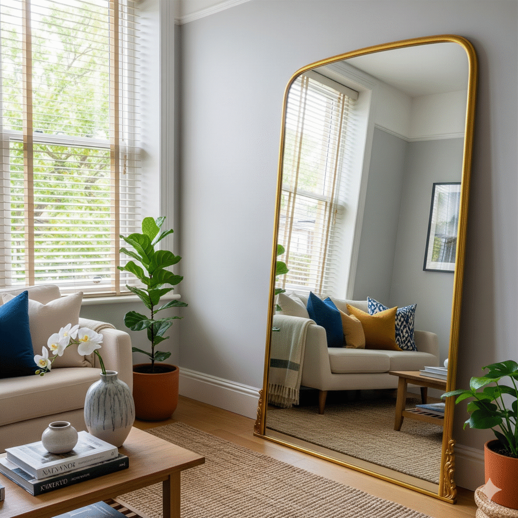 Where to Place Mirrors to Make a Room Look Bigger