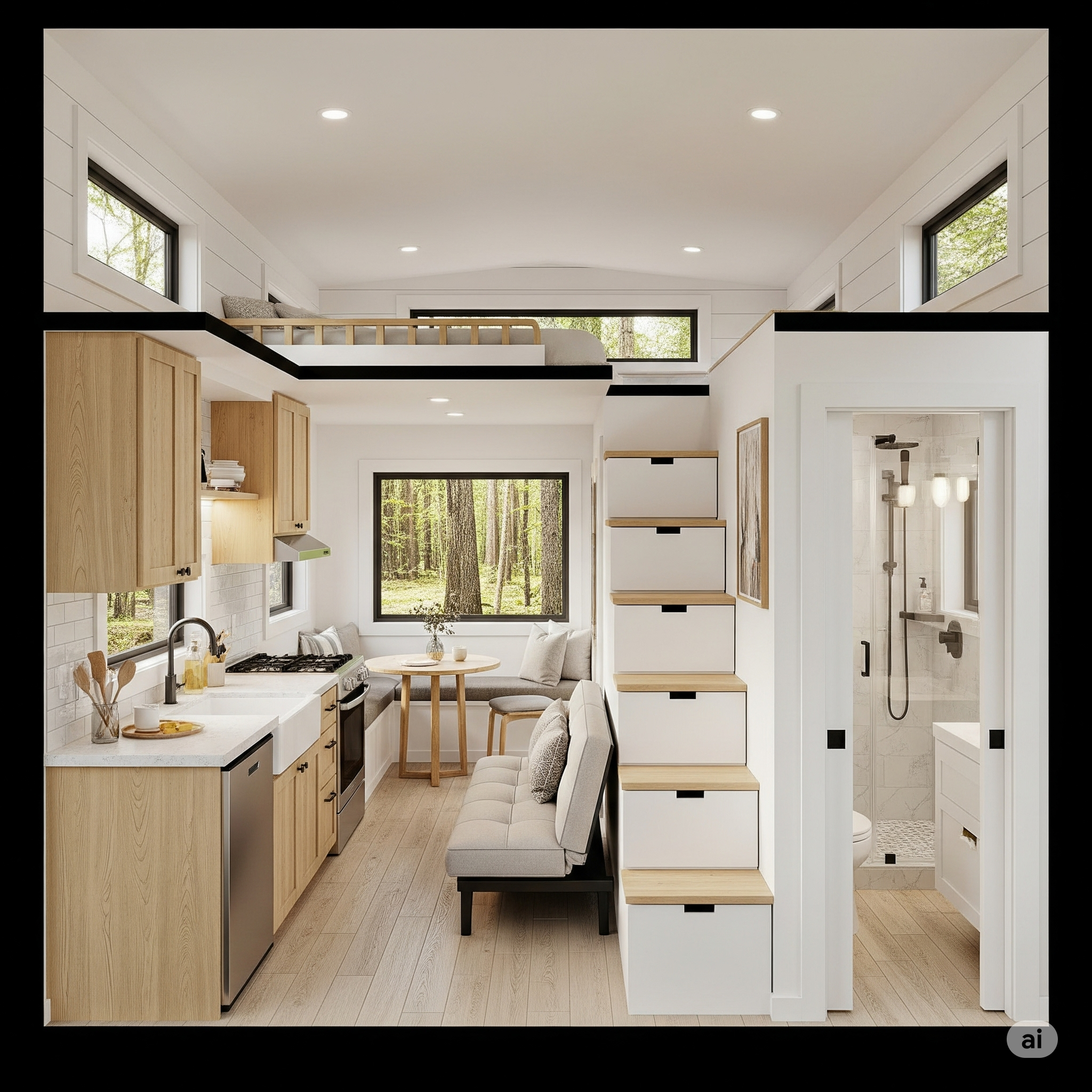 Tiny Home Layouts to Maximize Small Spaces